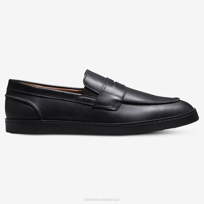 Allen Edmonds homens tênis Randolph sem cadarço 68T8D259 couro preto