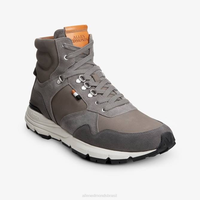 Allen Edmonds homens tênis canyon cano alto resistente a intempéries canyon 68T8D389 ímã cinza