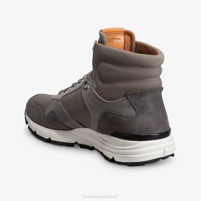Allen Edmonds homens tênis canyon cano alto resistente a intempéries canyon 68T8D389 ímã cinza