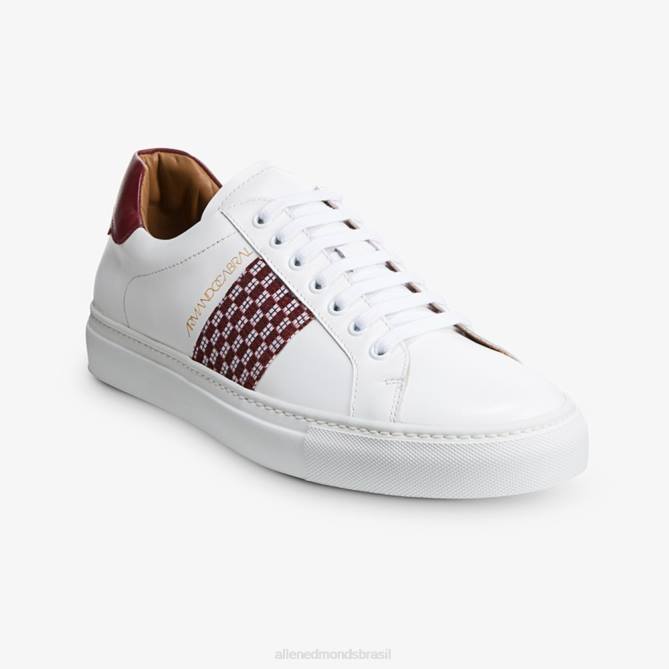 Allen Edmonds homens tênis farim com cadarço armando cabral 68T8D127 branco