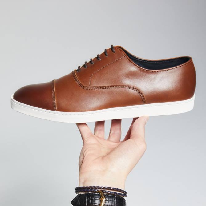 Allen Edmonds homens tênis park avenue oxford 68T8D2 Pimenta