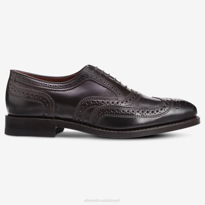 Allen Edmonds homens sapato social cambridge shell cordovan wingtip 68T8D325 marrom