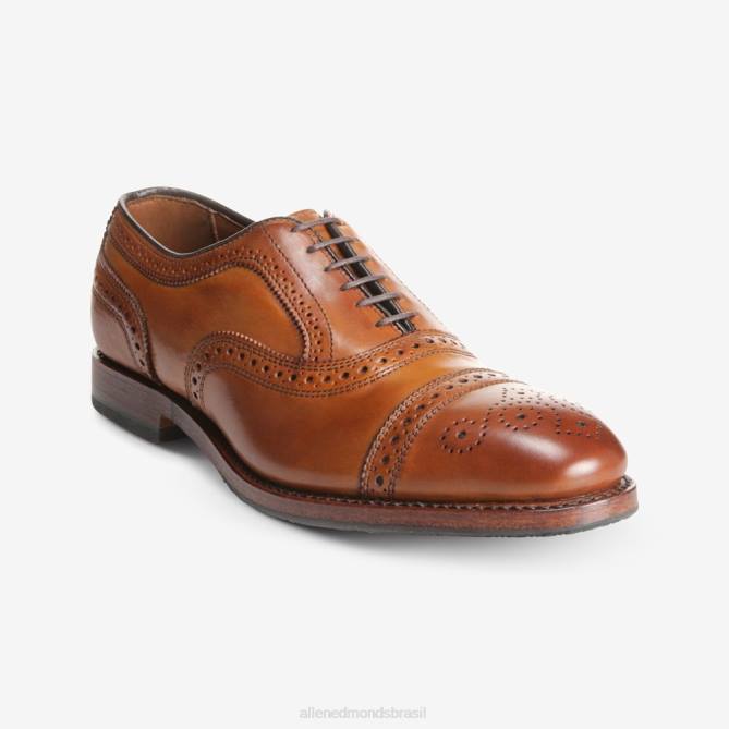 Allen Edmonds homens Sapato oxford com bico fino e sola combinada 68T8D38 noz marrom