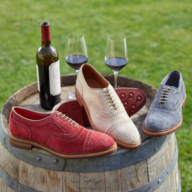 Allen Edmonds homens Strandmok Oxford cap toe com sola de borracha dainite 68T8D246 camurça vermelha carmesim