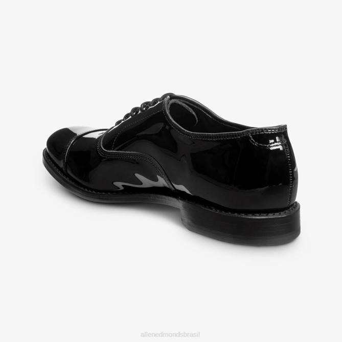 Allen Edmonds homens sapato social oxford bico fino park avenue 68T8D10 patente preta