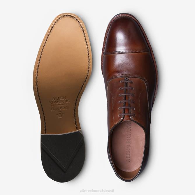 Allen Edmonds homens sapato social oxford bico fino park avenue 68T8D1 pimentão escuro
