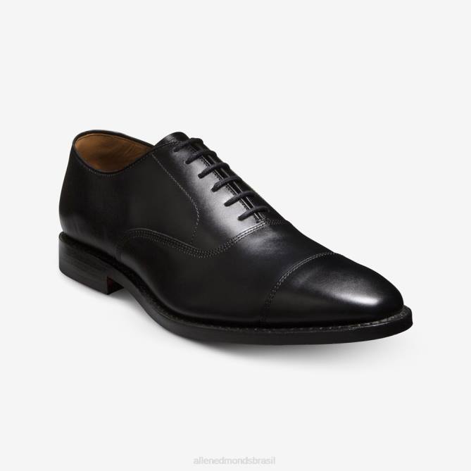 Allen Edmonds homens sapato social oxford bico fino park avenue 68T8D39 preto