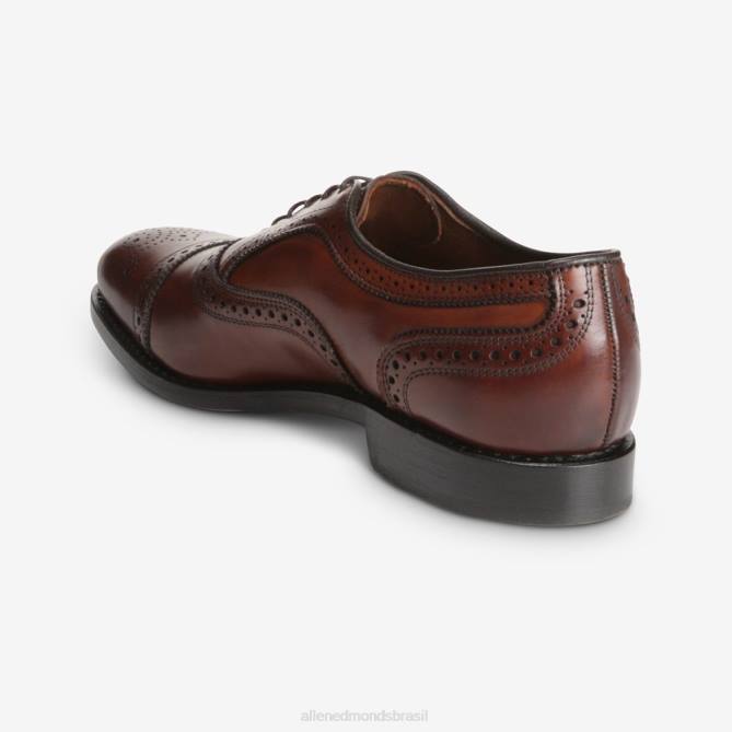 Allen Edmonds homens sapato social oxford cap toe 68T8D272 pimentão escuro
