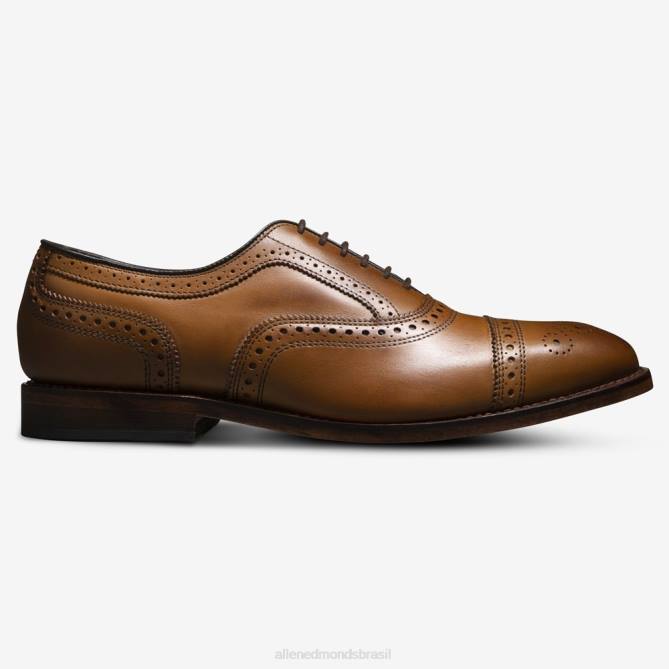 Allen Edmonds homens sapato social oxford cap toe 68T8D273 noz marrom