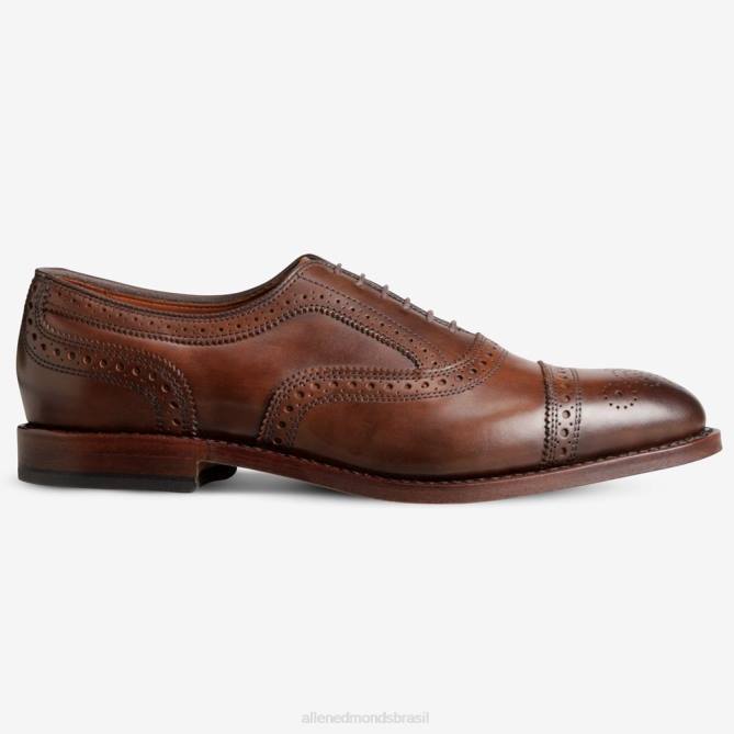 Allen Edmonds homens sapato social oxford cap toe 68T8D4 charuto