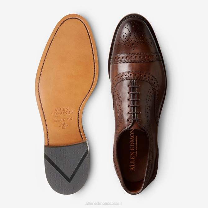 Allen Edmonds homens sapato social oxford cap toe 68T8D4 charuto