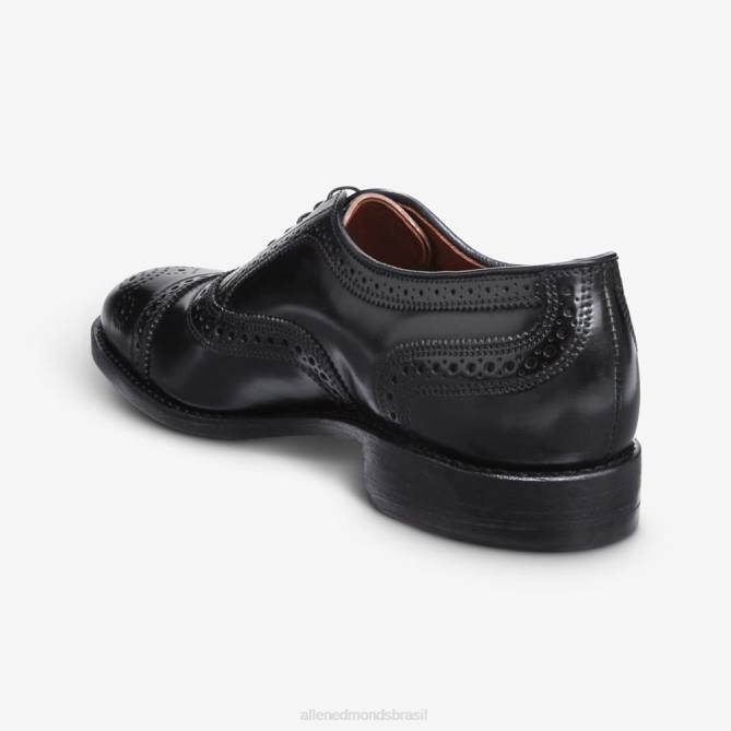 Allen Edmonds homens sapato social oxford cap toe shell cordovan 68T8D296 cordovão preto