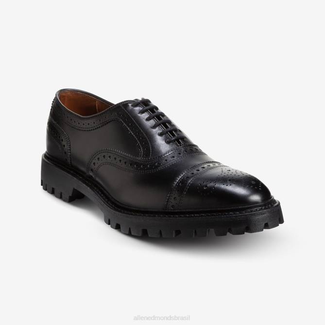 Allen Edmonds homens sapato social oxford com bico fino e solado com trava 68T8D36 preto