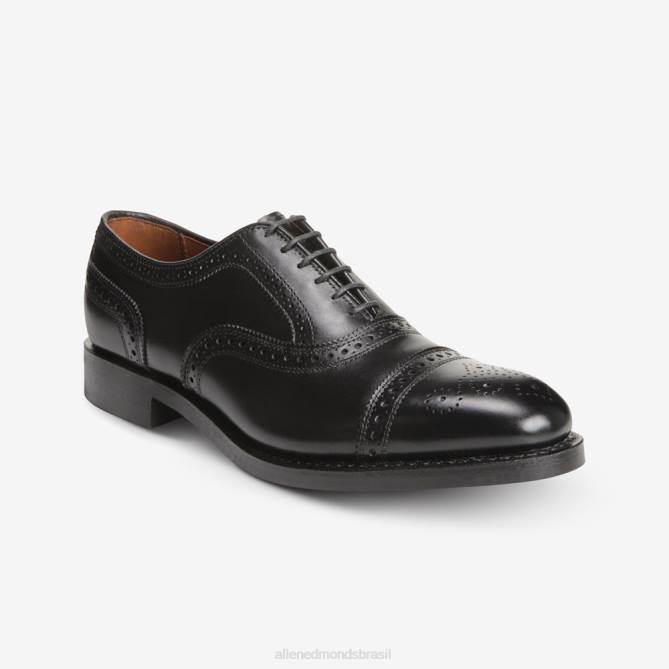 Allen Edmonds homens sapato social oxford com bico fino e solado dainite 68T8D29 preto