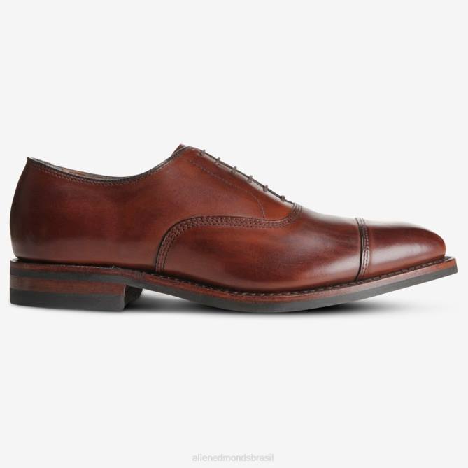 Allen Edmonds homens sapato social park avenue oxford cap toe com sola dainite 68T8D12 pimentão escuro