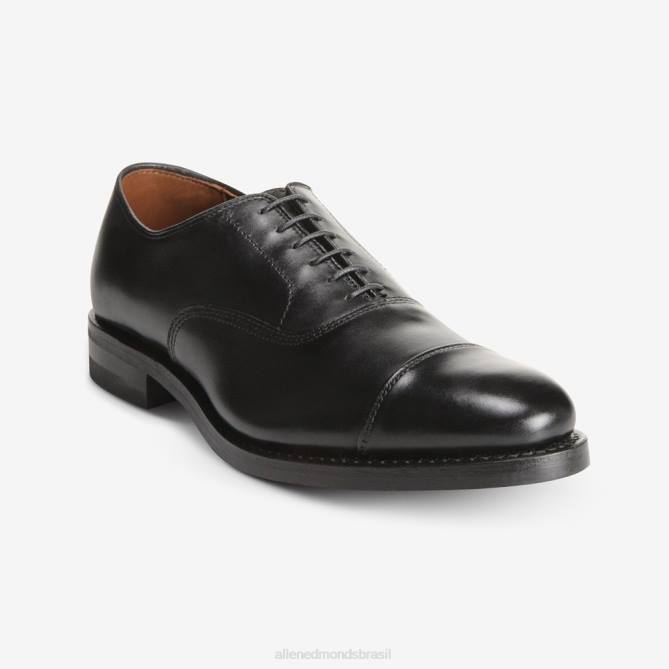 Allen Edmonds homens sapato social park avenue oxford cap toe com sola dainite 68T8D235 preto
