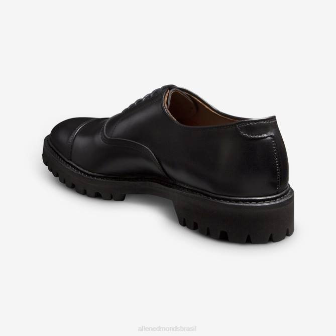 Allen Edmonds homens sapato social park avenue oxford cap toe com sola de encaixe 68T8D137 preto
