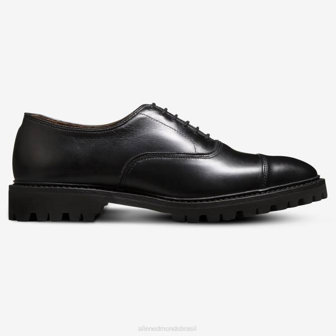 Allen Edmonds homens sapato social park avenue oxford cap toe com sola de encaixe 68T8D137 preto