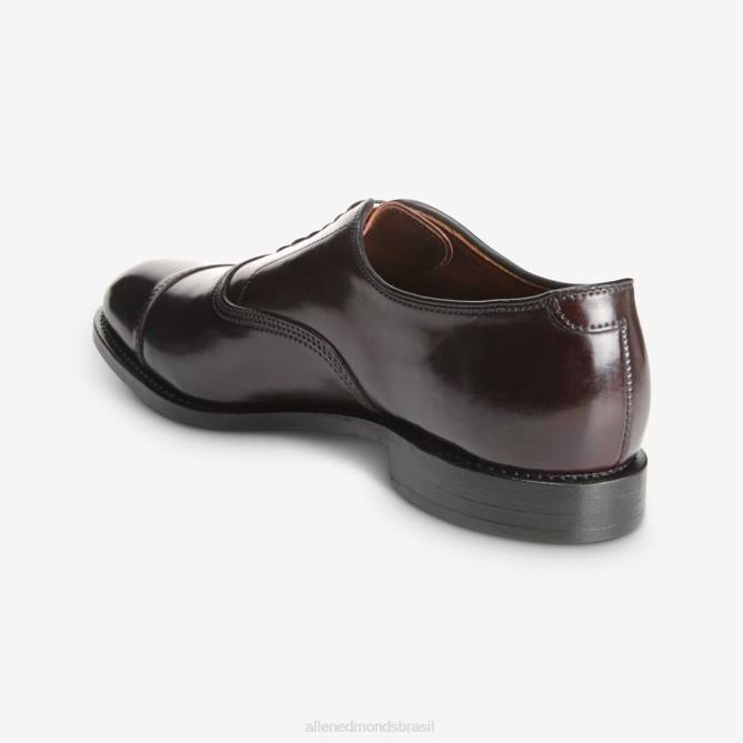 Allen Edmonds homens sapato social park avenue shell cordovan oxford cap toe 68T8D277 bordô de cordovão