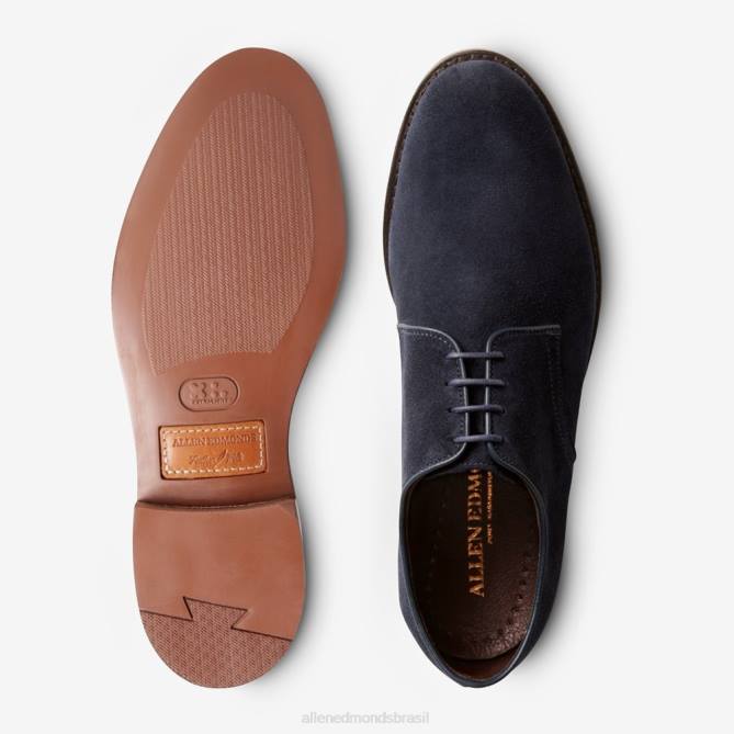 Allen Edmonds homens derby de camurça nomad buck 68T8D82 marinha