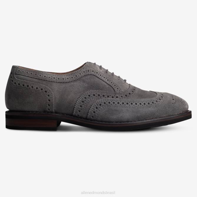 Allen Edmonds homens neumok camurça wingtip oxford 68T8D442 cinza