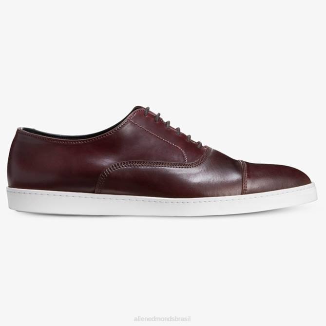 Allen Edmonds homens park avenue shell cordovan oxford tênis vestido 68T8D264 bordô de cordovão