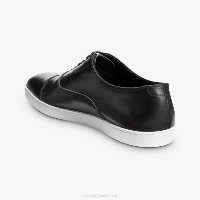 Allen Edmonds homens park avenue shell cordovan oxford tênis vestido 68T8D265 cordovão preto
