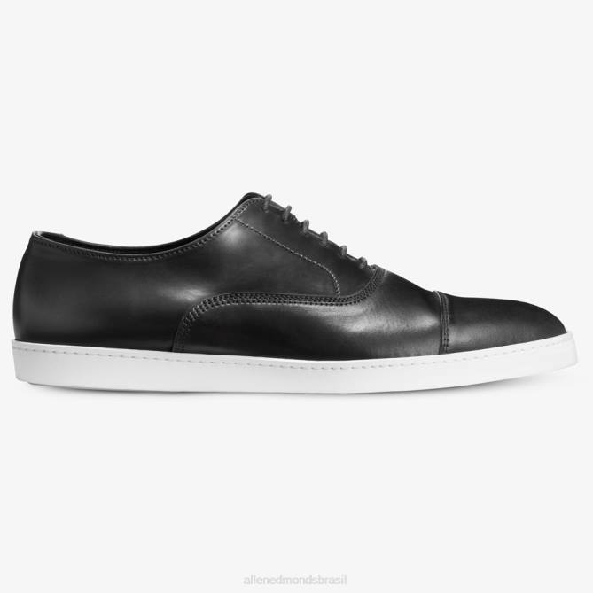 Allen Edmonds homens park avenue shell cordovan oxford tênis vestido 68T8D265 cordovão preto