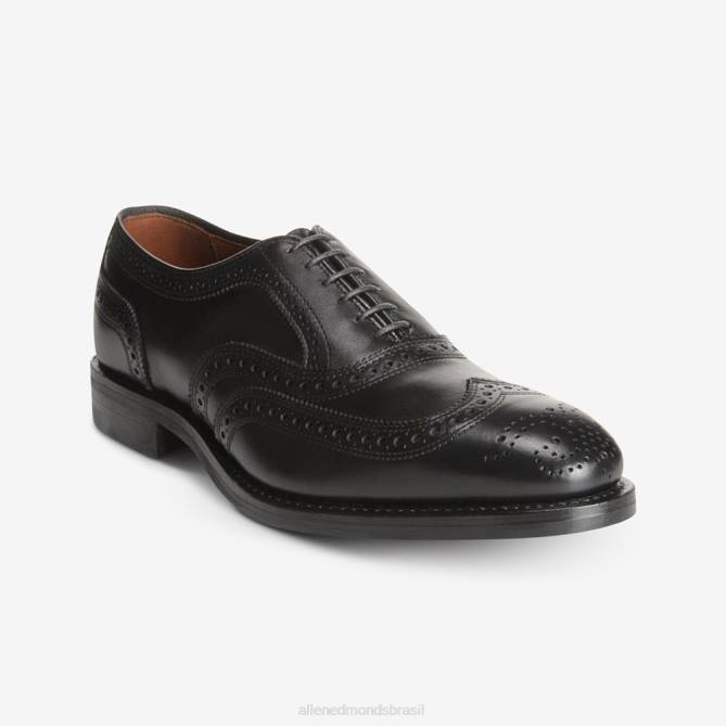 Allen Edmonds homens sapato social mcallister wingtip oxford com sola dainite 68T8D354 preto