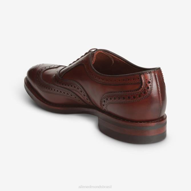 Allen Edmonds homens sapato social mcallister wingtip oxford com sola dainite 68T8D59 pimentão escuro