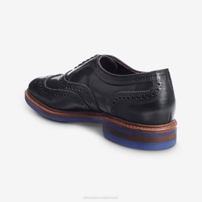 Allen Edmonds homens sapato social mctavish wingtip oxford 68T8D108 preto