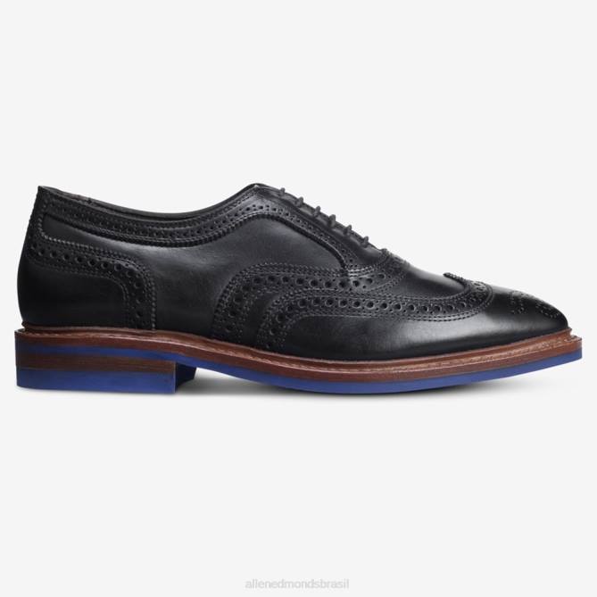Allen Edmonds homens sapato social mctavish wingtip oxford 68T8D108 preto