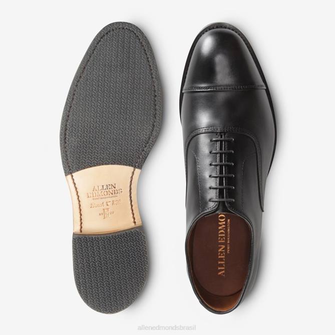 Allen Edmonds homens sapato social park avenue oxford com sola combinada 68T8D32 preto