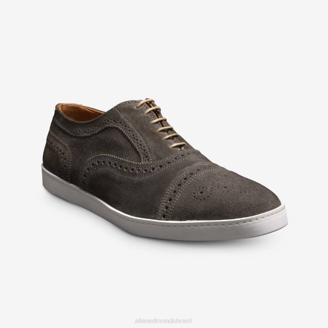 Allen Edmonds homens tênis oxford camurça fio 68T8D28 cinza