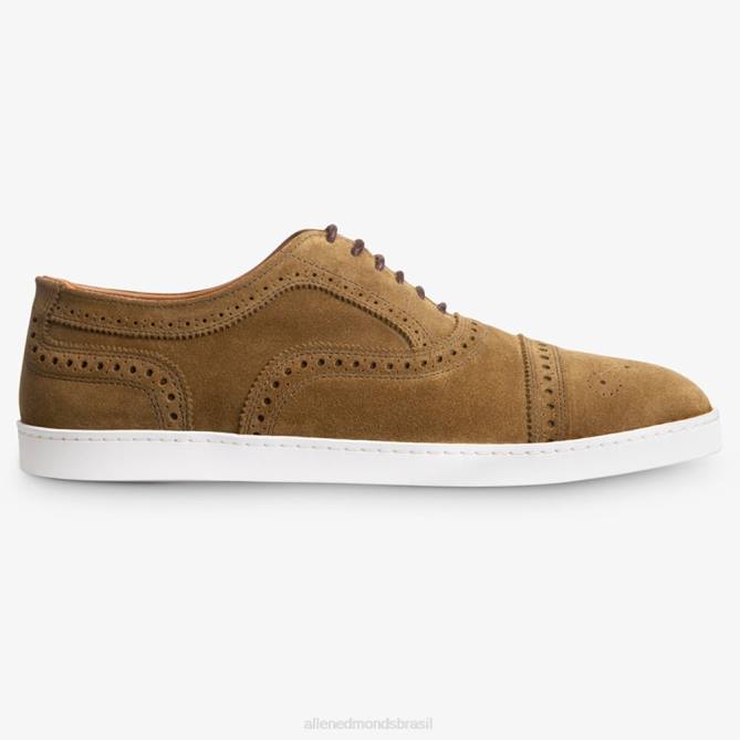 Allen Edmonds homens tênis oxford fio 68T8D240 alcaparra camurça