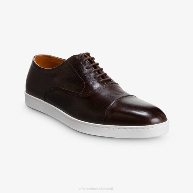 Allen Edmonds homens tênis park avenue oxford 68T8D251 grão marrom escuro