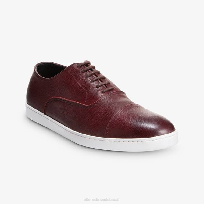 Allen Edmonds homens tênis park avenue oxford 68T8D252 grão bordô