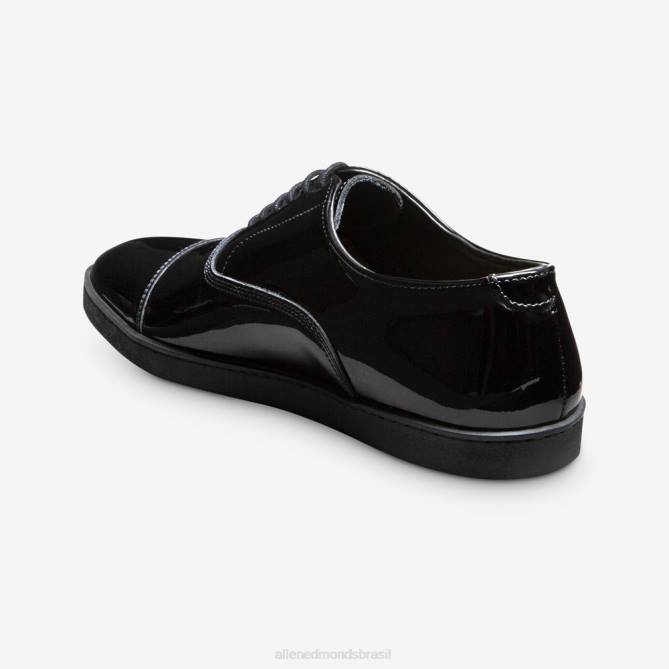 Allen Edmonds homens tênis park avenue oxford 68T8D26 couro envernizado preto