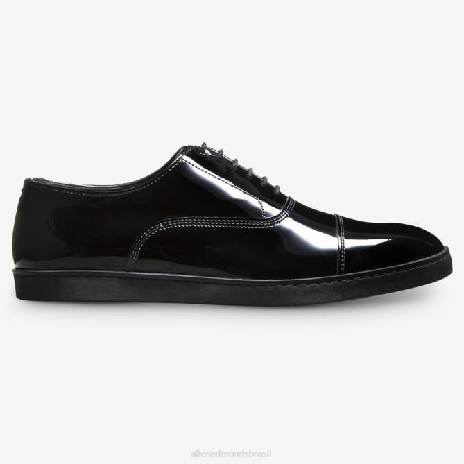 Allen Edmonds homens tênis park avenue oxford 68T8D26 couro envernizado preto