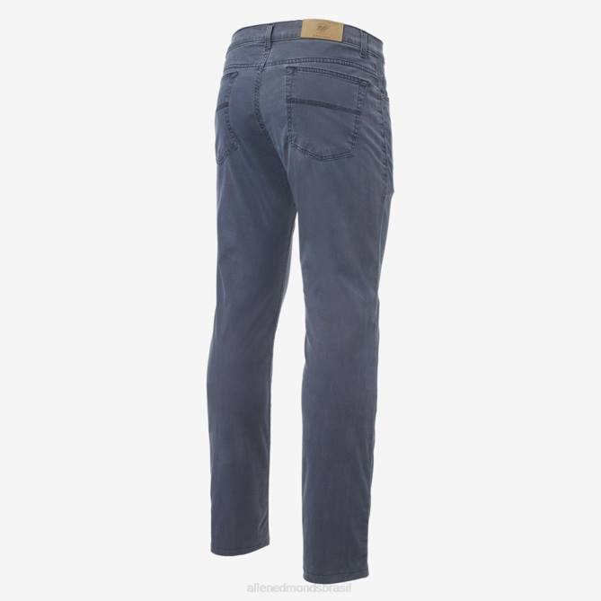 Allen Edmonds unissex Calça reta com 5 bolsos 68T8D201 cinza