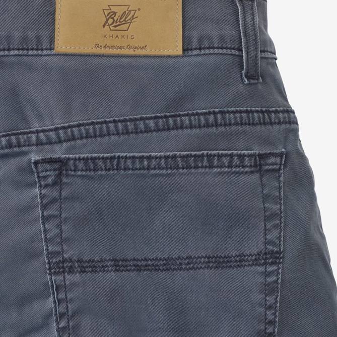 Allen Edmonds unissex Calça reta com 5 bolsos 68T8D201 cinza