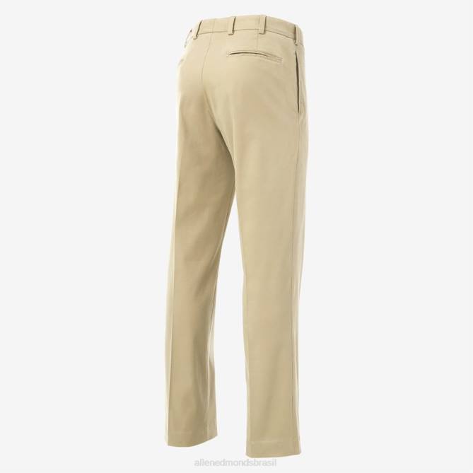 Allen Edmonds unissex calça cáqui inteligente de ajuste clássico 68T8D169 caqui
