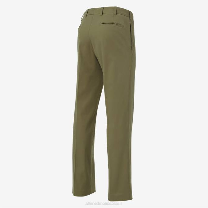 Allen Edmonds unissex calça cáqui inteligente de ajuste clássico 68T8D505 Oliva