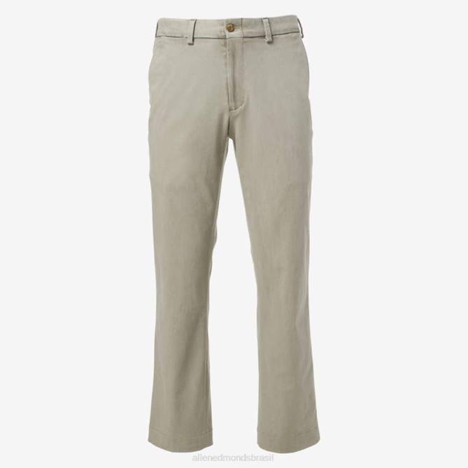 Allen Edmonds unissex calças de desempenho de ajuste reto 68T8D177 cinza