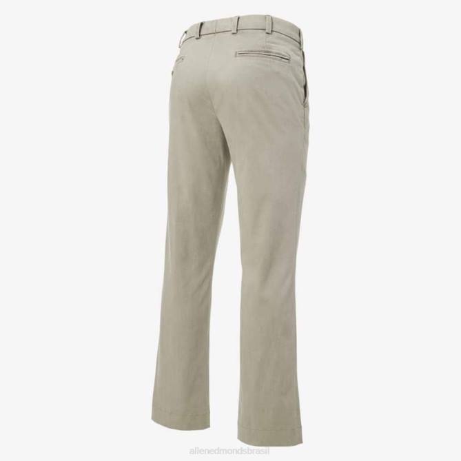 Allen Edmonds unissex calças de desempenho de ajuste reto 68T8D177 cinza