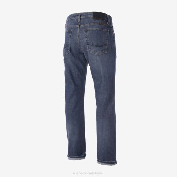 Allen Edmonds unissex civilaire dean jeans regular fit 68T8D514 enxágue azul claro