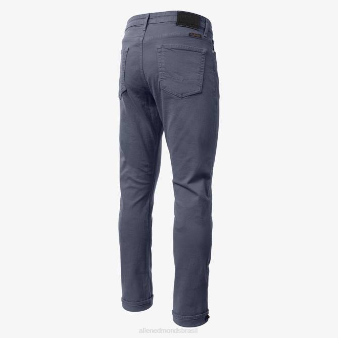 Allen Edmonds unissex civilaire walker calça jeans slim reta 68T8D502 azul ardósia