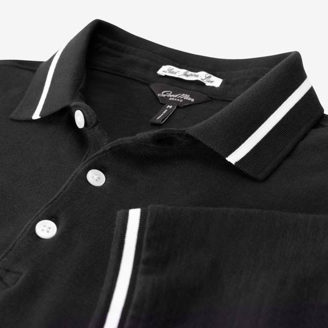 Allen Edmonds unissex bom homem marca match point polo 68T8D155 preto