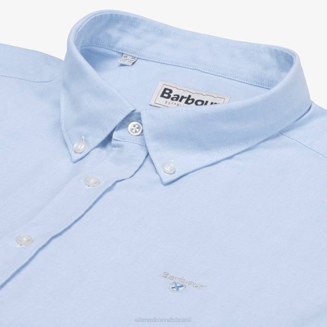 Allen Edmonds unissex camisa social barbour oxford 3 68T8D212 céu azul