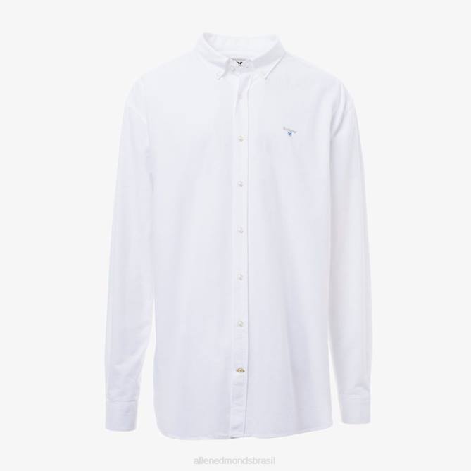 Allen Edmonds unissex camisa social barbour oxford 3 68T8D536 branco